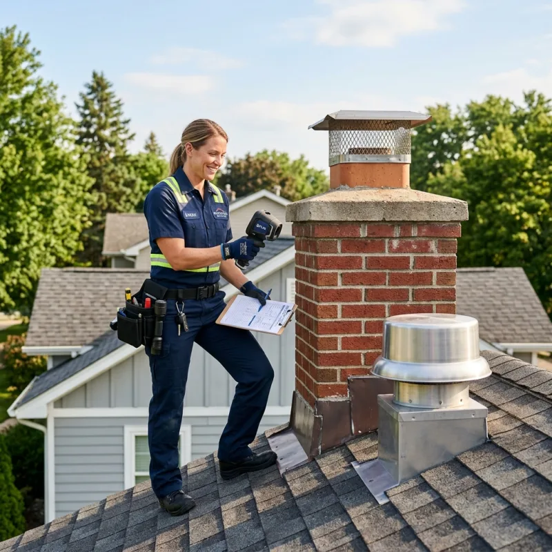 Technician removing a deceased bird from an indoor space in Nerrina